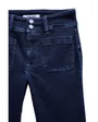 Jean Femme SECRET BOOT CUT WITH FRONT POCKET DETAIL Bleu Foncé