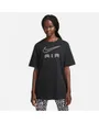 T-shirt manches courtes Femme W NSW TEE BF NIKE AIR Noir