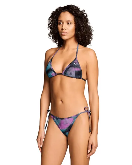 Bas De Bikini Femme Printed Side Tie