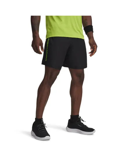 Short Homme UA TECH WOVEN WORDMARK Noir