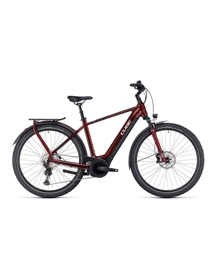 Vélo électrique trekking Homme TOURING HYBRID EXC 625 Rouge