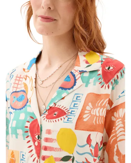 Chemise Femme Pcklarisa Shirt Wvn Bc