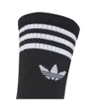 Lot de 3 paires de chaussettes 3S CREW S 3P Noir