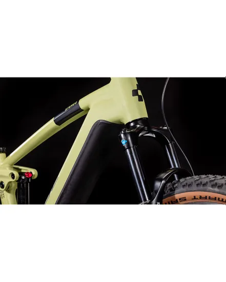 VTT électrique tout suspendu Unisexe STEREO HYBRID 120 ONE 625 Vert Olive/Vert