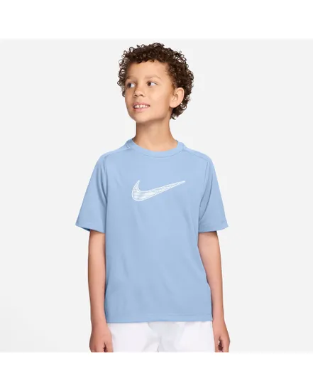 T-shirt Enfant plus agé B NK DF MULTI SS TOP HBR Bleu