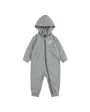 Combinaison Bébé NKN BABY FRENCH TERRY COVERALL Gris