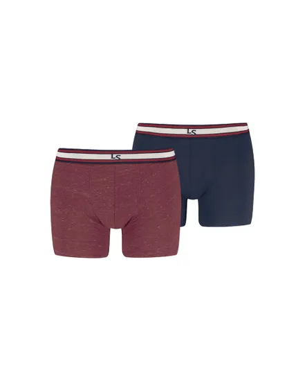 Lot de Boxers Homme Injected Slub Boxer Brief 2P