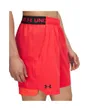 Short Homme UA VANISH WOVEN 6IN SHORTS Rouge