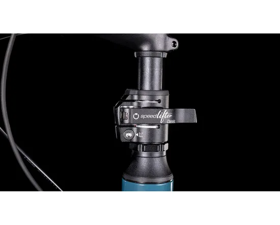 Vélo électrique cargo CARGO HYBRID 500 Bleu/Jaune Citron