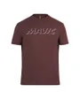 T-shirt manches courtes Unisexe CORPORATE LOGO Aubergine