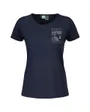 T-shirt manches courtes Femme DEFINED DRI Bleu foncé