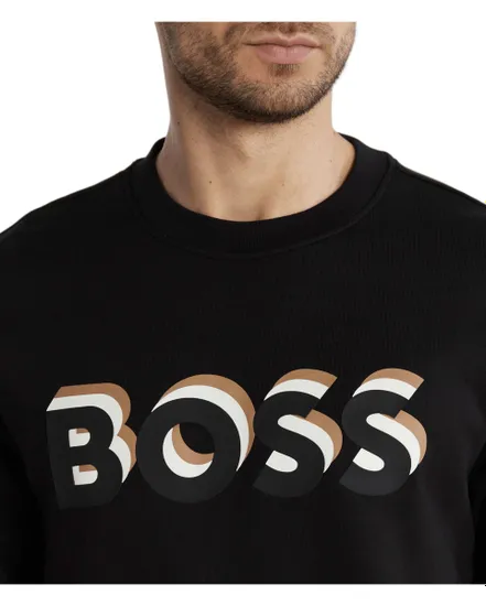 Sweat col rond Homme SOLERI 07 Noir