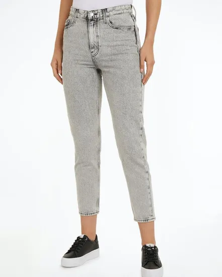 Jean Femme MOM JEAN 1BZ Gris