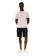 T-shirt col rond Homme ESS SEASONAL REG FIT SOLID TEE Rose Vintage