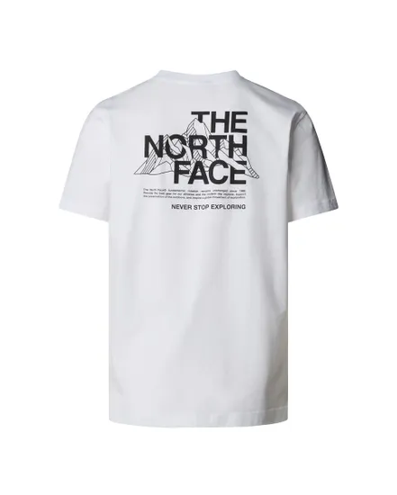 T-shirt Homme M MOUNTAIN SKETCH SS TEE Blanc
