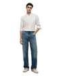 Chemise Homme Pin Stripe Linen Mao