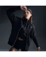 Sweat zip à capuche Femme W NSW PHNX FLC FZ OS HOODIE Noir