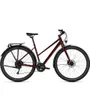 Vélo trekking Femme TRAVEL Rouge