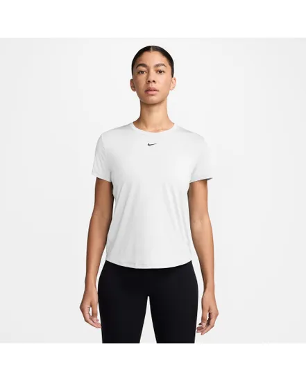 T-shirt Femme W NK ONE CLASSIC DF SS TOP WT Blanc
