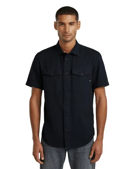 Chemise Homme Marine Slim Shirt