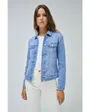 Veste en jean Femme DENIM TRUCKER JACKET Bleu