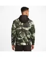 Sweat à capuche manches longues Homme M NK TF HD CAMO AOP Vert