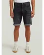 Short en jean Homme MOSA SHORT Noir