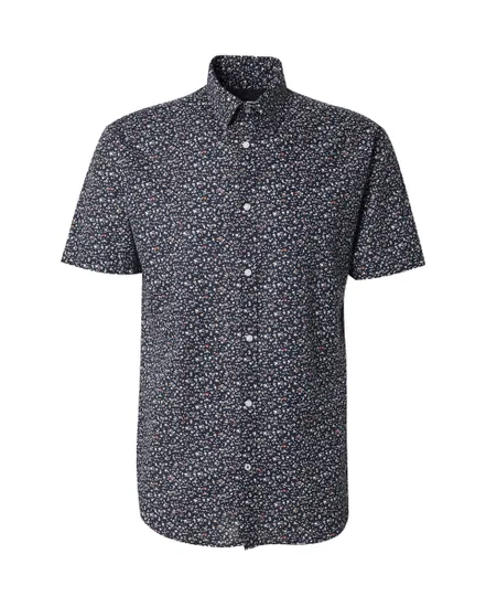Chemise Homme JPRBLASUMMER LINEN BLEND PRINT S/S