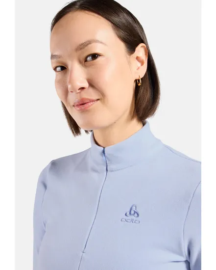 Haut zip Femme MID LAYER 1/2 ZIP ROY Bleu