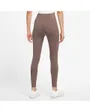 Legging Femme W NSW NK CLSC GX HR TGHT SWSH Marron