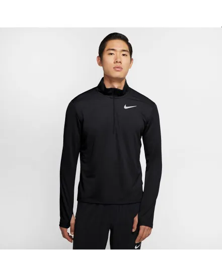 Top de running homme M NK PACER TOP HZ Noir