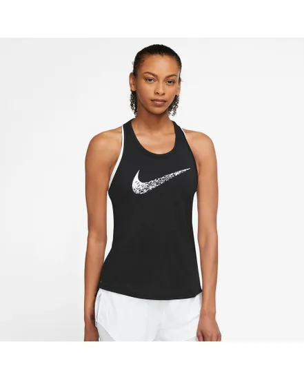 Débardeur de running Femme W NK SWOOSH RUN TANK Noir