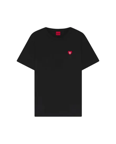 T-shirt col rond Femme DAMACIA 6 Noir