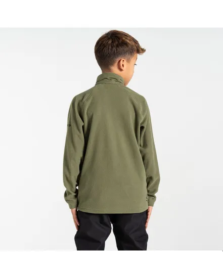 Polaire col zip Enfant FREEHAND FLEECE Vert