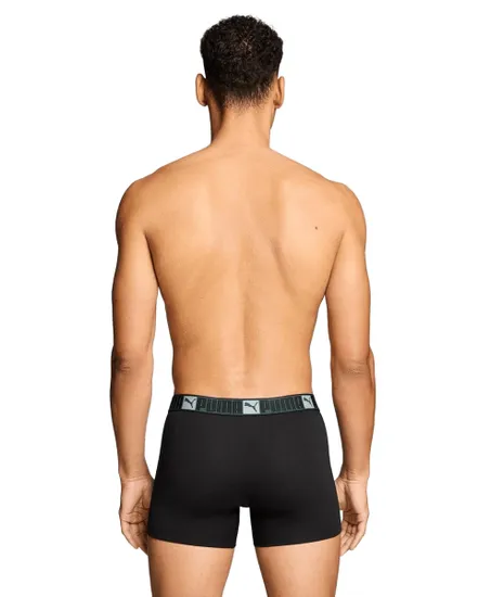 Lot de 2 Boxers Homme Logo Block