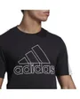 T-shirt manches courtes Homme M FI BOS TEE Noir