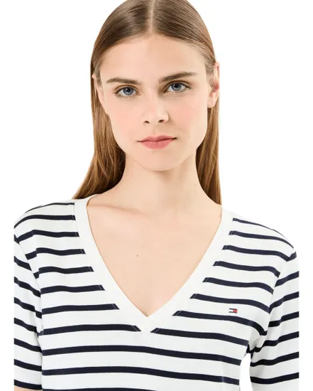 T-Shirt Femme Slim Cody V-NK SS