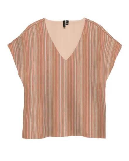 T-Shirt Femme Col V Manches Batwing