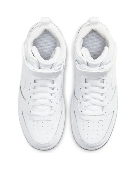 Chaussures mode enfant COURT BOROUGH MID 2 (GS) Blanc