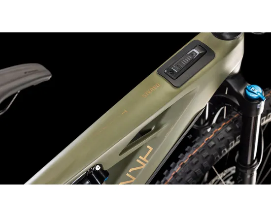 VTT électrique tout suspendu Unisexe STEREO HYBRID ONE77 HPC TM 800 Vert Olive