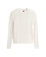 Pull Homme TJM Badge Cable Knit Sweater