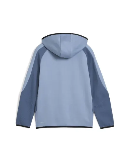 Sweat zip à capuche Enfant EVOSTRIPE FULL-ZIP H Bleu