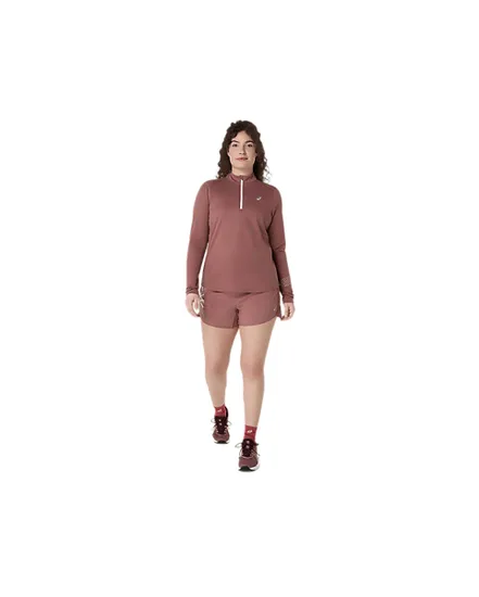 Haut Running Femme ICON 1 2 ZIP LS TOP