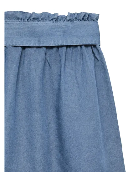 Short Femme Vmfleur Hw Paperbag Belt Tencel