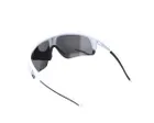 Lunettes Unisexe COMET Blanc/Fumée Flash Miroir