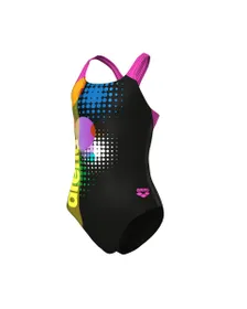 Maillot de bain Fille G ARENA DOTS SWIMSUIT SWIM PRO BACK Noir