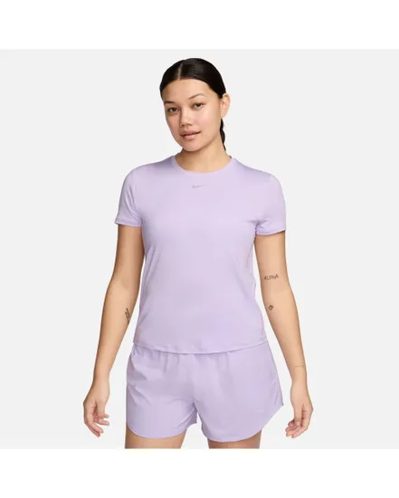 T-shirt Femme W NK ONE CLASSIC DF SS TOP Violet