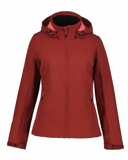 Veste à capuche Femme BRENHAM Bordeaux