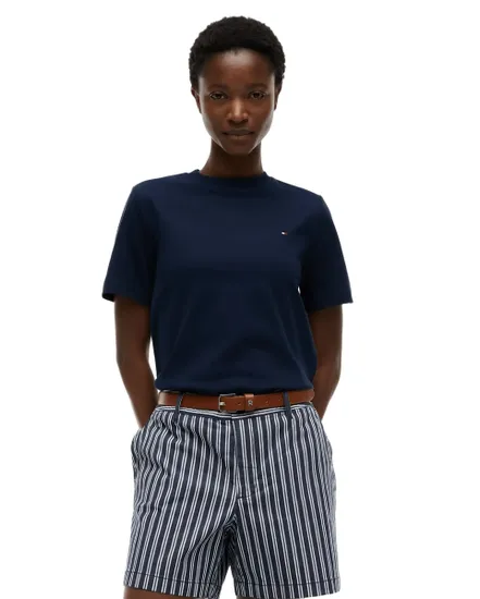 Tee-Shirt Femme Boxy Interlock