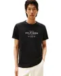 T-shirt col rond Homme HILFIGER STACK GRAPHIC TEE Noir